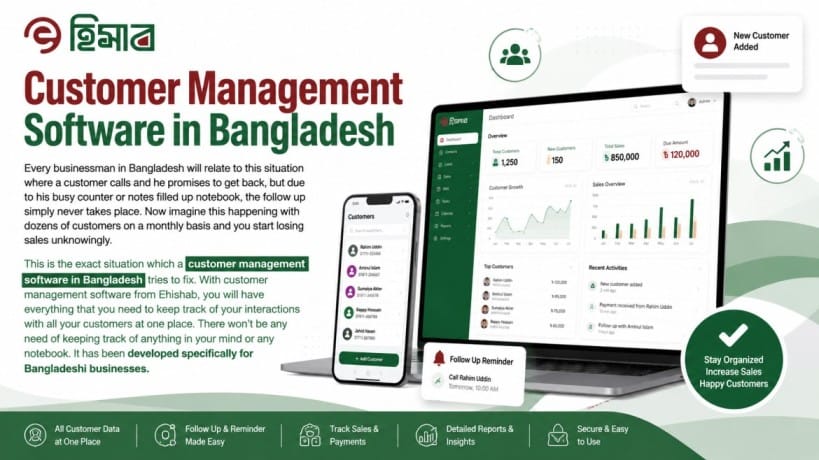 Customer Management Software In Bangladesh